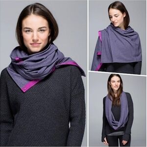 Lululemon Vinyasa Purple Scarf